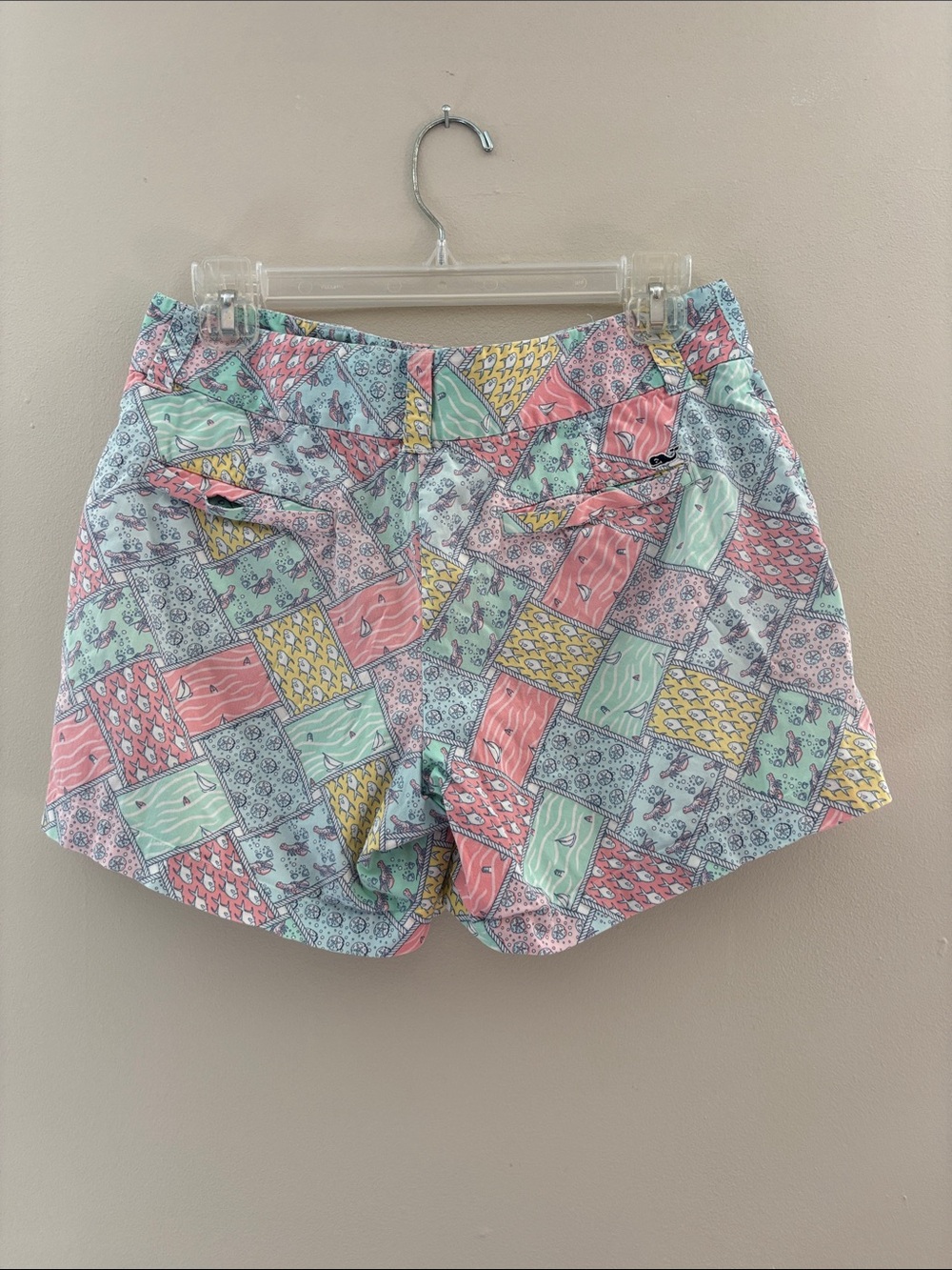 Vineyard Vines Patchwork Print Shorts - Picture 2 of 3